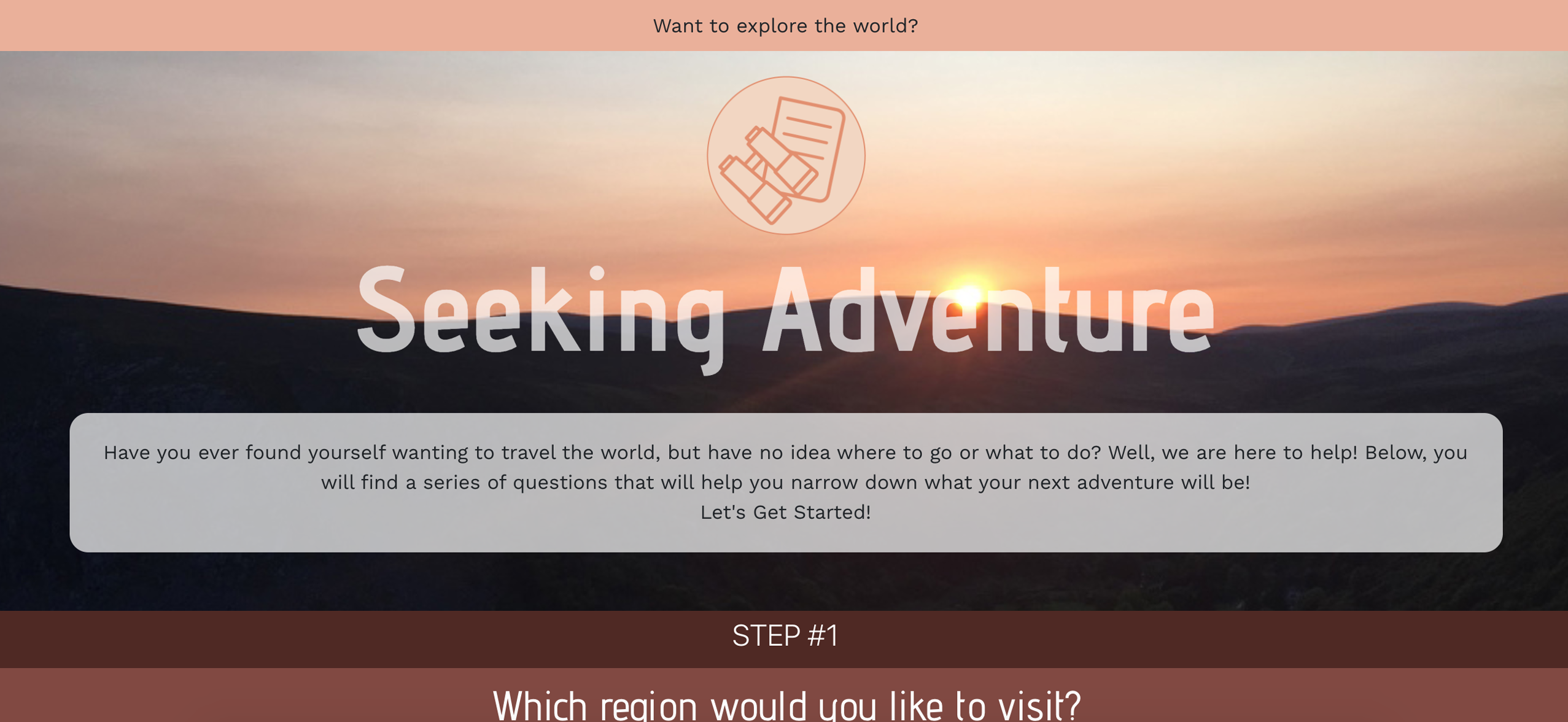 Home of Seeking Adventure Project